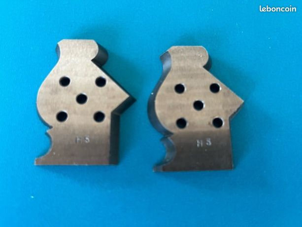 Fers rotoprofil HSS corniche à plat hauteur 68 mm menuisier