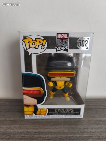 Figurine funko pop Marvel 80 Years 502 -- Cyclopes.Idée cadeaux anniversaire Noël ou tout autres événements pour les fans de Marvel et de Pop #popetoilesolaire