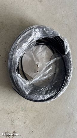 Fil électrique 6 noir souple