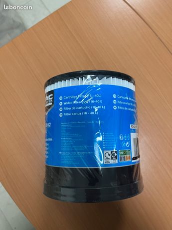 Filtre cartouche 16L/45L pour aspirateur Mac allister