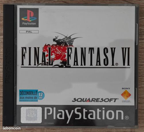 Final Fantasy VI PS1 sans démo