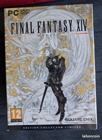 Final Fantasy XIV PC NEUF sous blister Version Française NEUF BLISTER D'ORIGINE Annonce en ligne toujours disponible REMISE EN MAIN PROPRE UNIQUEMENT MERCI Règlement en espèces