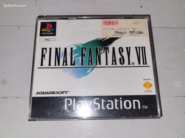 Final fantasy VII sans notice