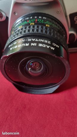 Fisheye zenitar 16mm canon eos