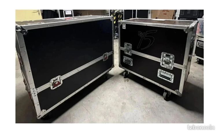 Flight-case 2 NEXO PS15 Bass