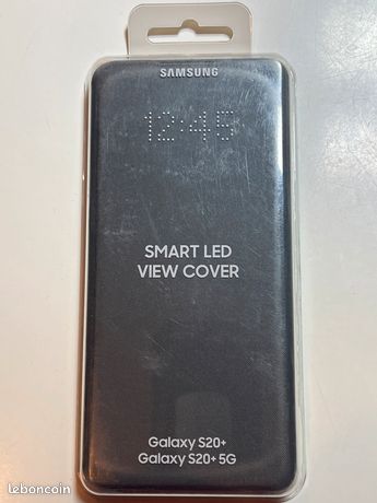 Folio Samsung G S20+ LED View Cover Gris Samsung