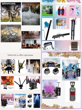 Fond de commerce événementiel matérielle