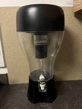 Fontaine filtrante compacte okline noir