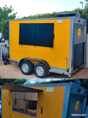 Food truck remorque