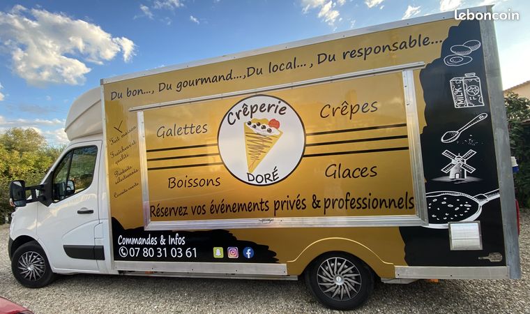 Foodtruck, Crêperie ambulante