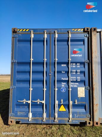 FORB57 Container 20 / 40 pieds dry 6m/12m CONTENEUR Révisé et étanche