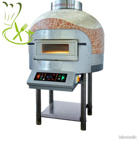 Four à 6 Pizza Professionnel Rotatif Électrique - Livraison Gratuite