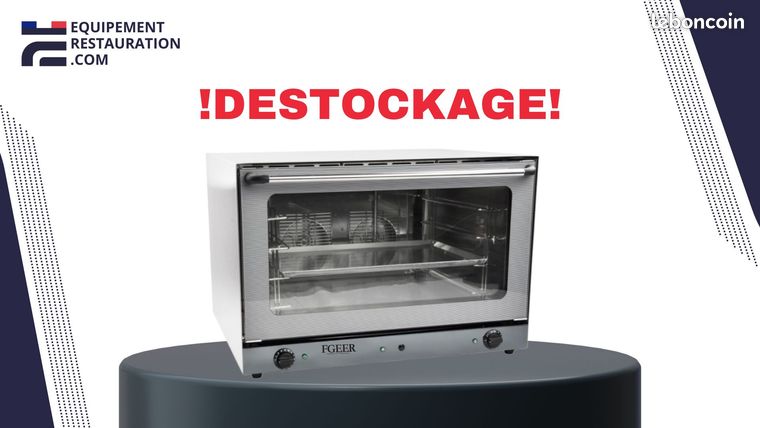 Four à convection avec humidificateur - Inox - Matériel Pro - Prix TTC