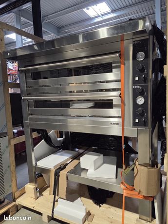 Four a pizza électrique MAIOR 66 Large avec Hotte et Support ( pack complet )