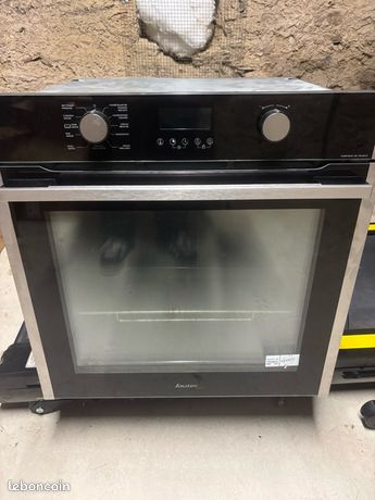 Four encastrable pyrolyse SAUTER SFP932X - Chaleur pulsée - Tournebroche - Porte froide