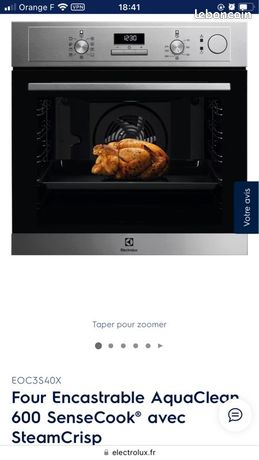 Four encastrable sous garantie