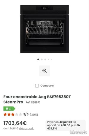 Four Encastrable Vapeur SÈRIE 90000 SteamPro