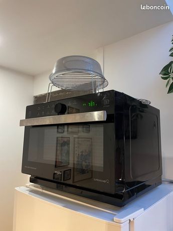 Four + Micro-Ondes / Vapeur Grill Whirlpool Supreme Chef Dual Crisp Technology