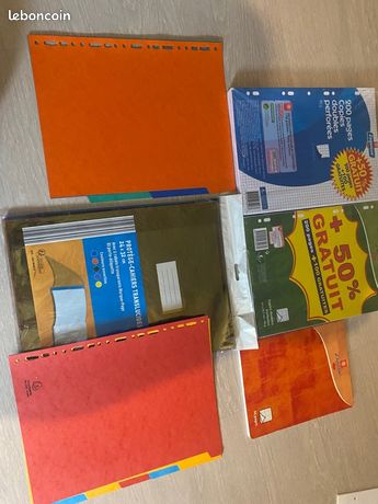 fournitures scolaires et papeterie
