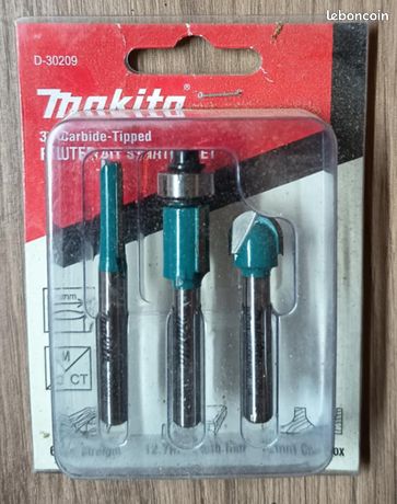 Fraises défonceuse affleureuse - MAKITA D-30209