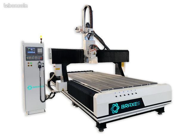 Fraiseuse CNC 1600 x 3100mm 4 axes - Grand Format avec Changement d’outils automatique