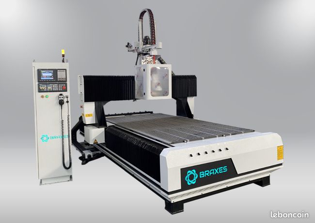 Fraiseuse CNC BRAXES Changement d'outils automatique