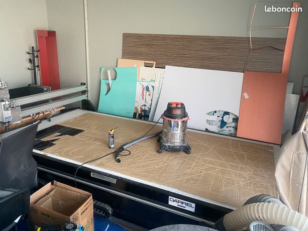 Fraiseuse numérique CNC 1500x3000 idéal enseigniste