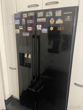 Frigo américain noir Samsung