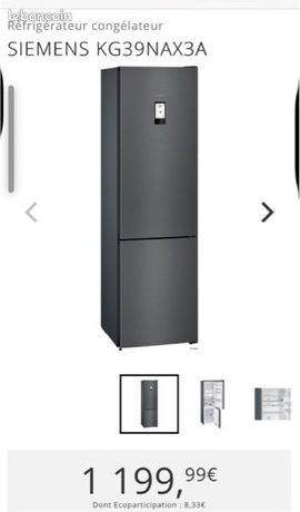 Frigo combiné Siemens