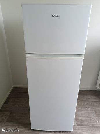 Frigo congelateur blanc candy