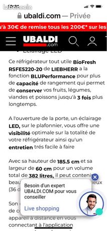 Frigo liebherr RSFE5220-20