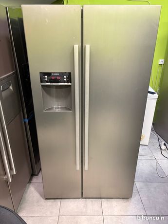 Frigo américain Bosch gris A+