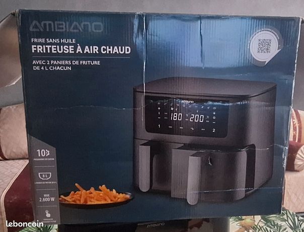 Friteuse à Air Chaud Ambiano DoubleFriteuse à Air Chaud Ambiano DoubleCaractéristiques