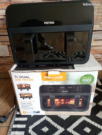 Friteuse a air petra 7l dual quasi Friteuse à air PETRA 7L Dual quasi neuveFriteuse à air PETRA 7L Dual quasi