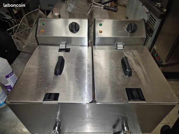 Friteuse double bac metro