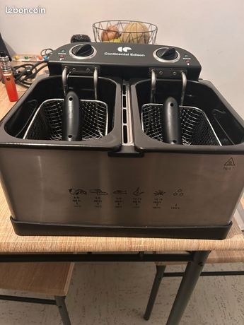 Friteuse double bac