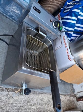 Friteuse électrique pro 8 litres