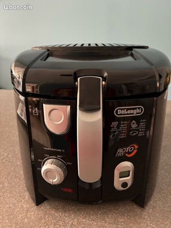 Friteuse panier tournant incliné DéLonghi Roto Fry