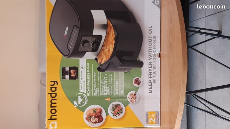 Friteuse sans huile Homday neuve