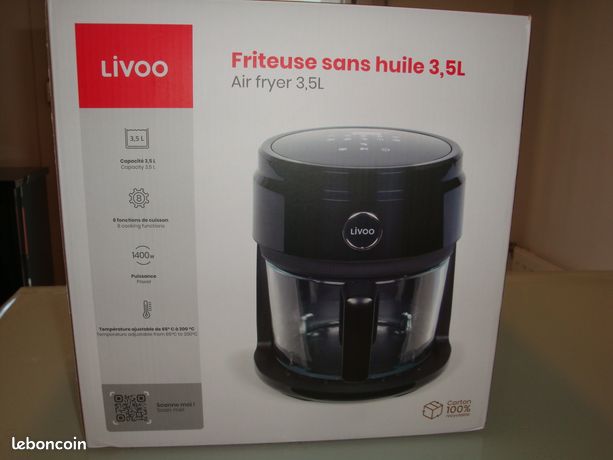 FRITEUSE SANS HUILE LIVOO 35 L NEUVE emballée