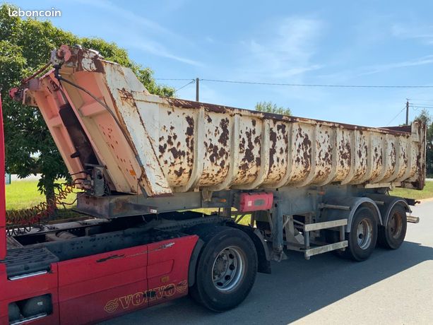 Fruehauf Semi- Remorque Benne TP 2 Essieux