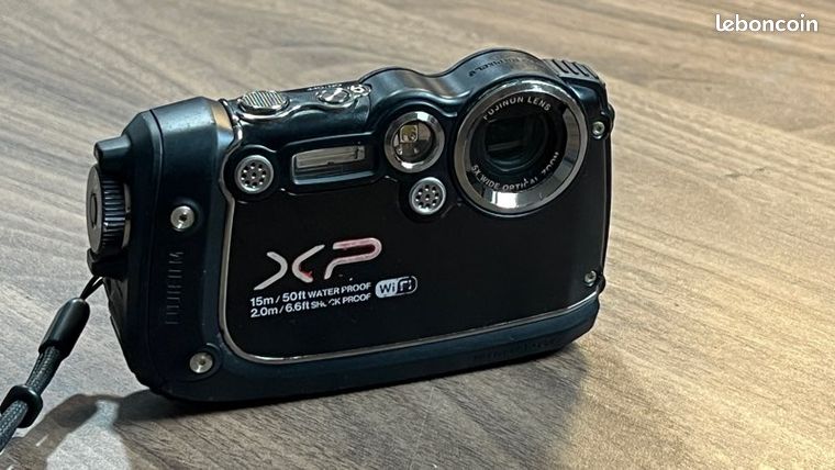 Fujifilm XP200 waterproof shockproof testé fonctionnel