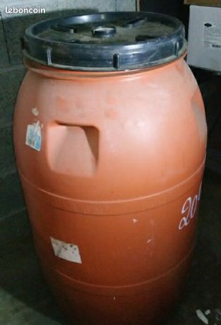 Fût bidon tonneau 200 litres pvc alimentaire