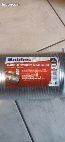 Gaine alu pour hotteVmc aérateur