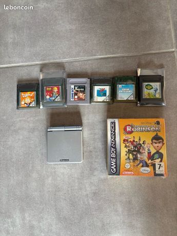 Game boy advance SP + jeux