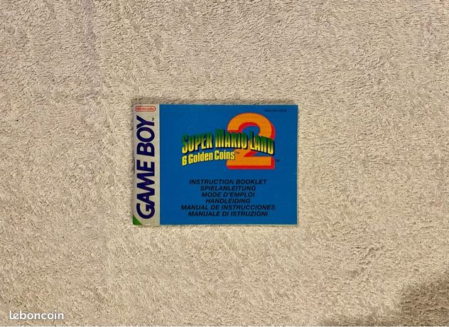 Game Boy Notice Super Mario 2