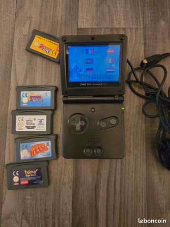 Game boy sp avec jeux lots
