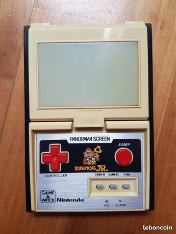 Game Watch Panorama Screen Donkey Kong Jr. Nintendo Bien Lire