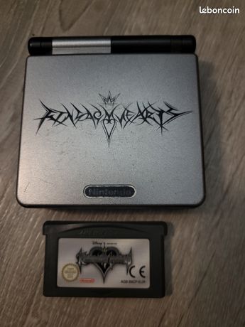 Gameboy advance sp edition kingdom hearts + le jeu
