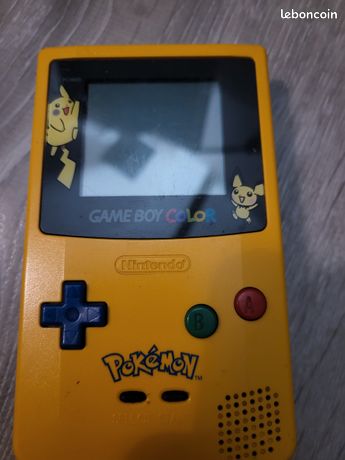 Gameboy color pikachu officiel